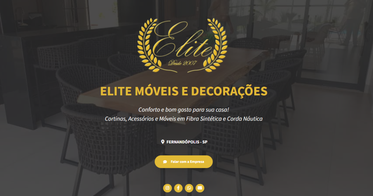 Móveis e Decorações em FernandópolisSP ELITE MÓVEIS E DECORAÇÕES